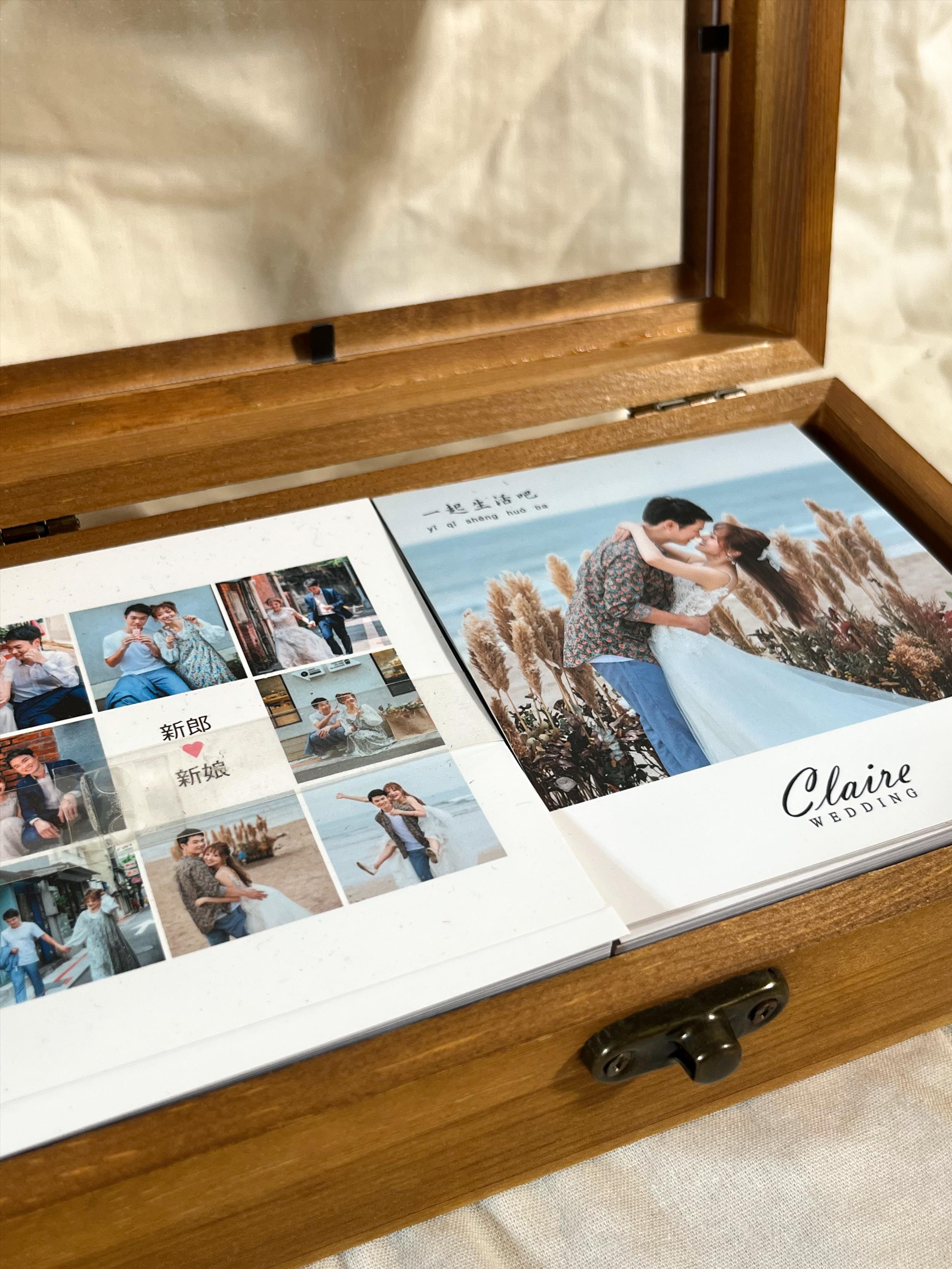 婚禮小物qrcode雙面九宮格謝卡